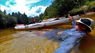 Solo KAYAK Camping the Blackwater River