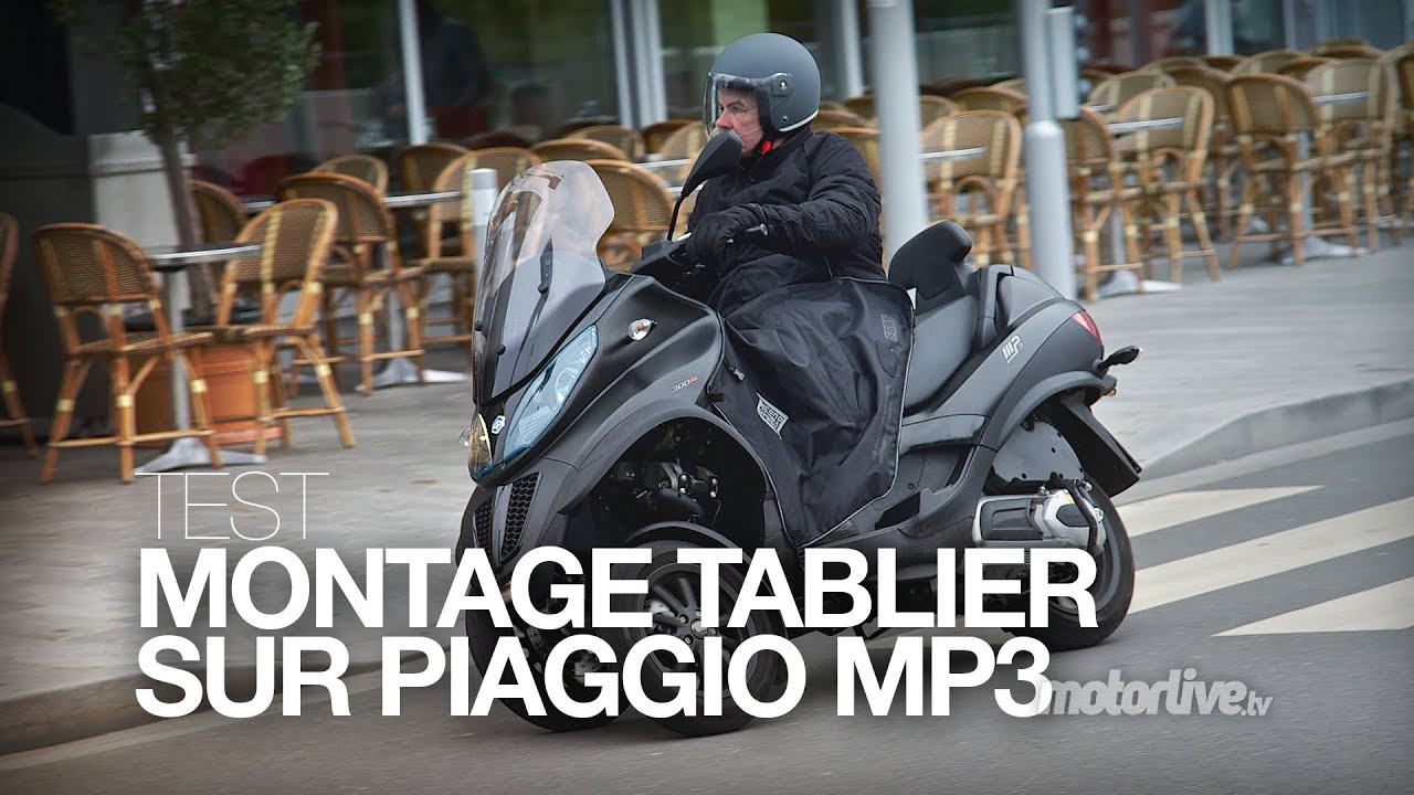 TEST Equipement | Montage tablier sur Piaggio MP3’ TEST Equipement | Montage tablier sur Piaggio MP3