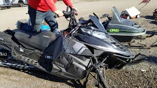 2015 YAMAHA SR VIPER TURBO SNOWMOBILE