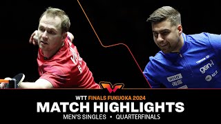 Benedikt Duda vs Darko Jorgic | MS QF | WTT Finals Fukuoka 2024