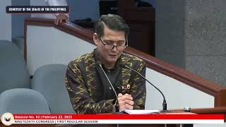 Robin Padilla's privilege speech on defending Duterte against ICC probe