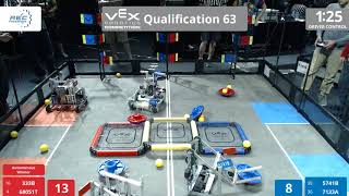 2018 Wildstang VEX Competition Match Q63