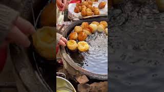 Famous Chinese street food - Yummy dough fritters (Chinese fried dough / Chinese donuts) 油馍头