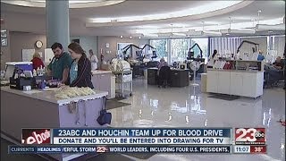 Houchin Blood Bank low on inventory, needs donations