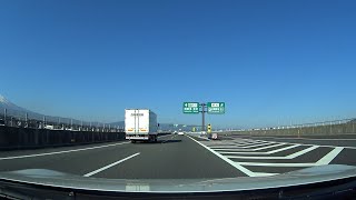 2021/12/24 [E1A]新東名高速上り線→[E1]東名高速上り線 駿河湾沼津SA(→御殿場JCT)→足柄SA