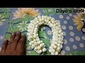 How to string Nandiavattam flower garland???