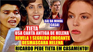 RESUMO TIETA: Tieta REVELA 1 SEGREDO da carta antiga de Helena faz ela levar uma SURRA de Ascanio!