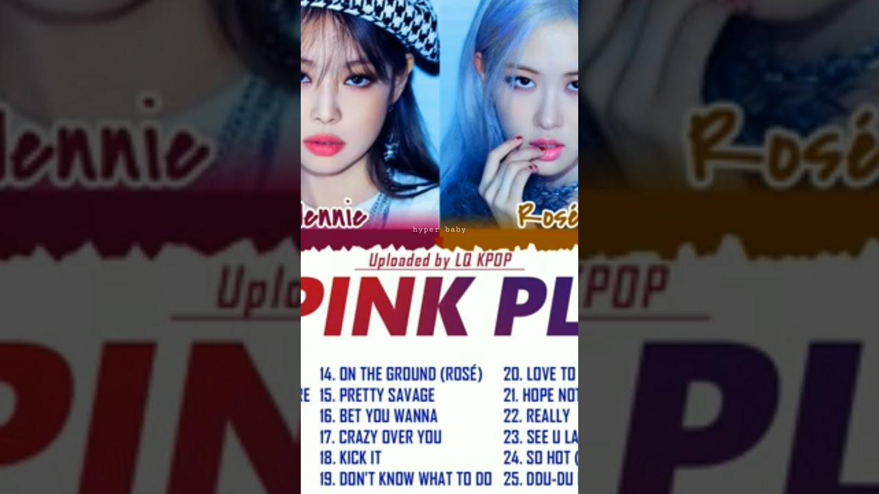 Black Pink Playlist - YouTube