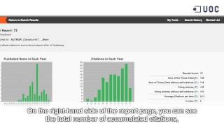 Searching for citations on ISI Web of Science