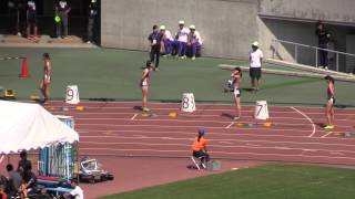 2015インカレ 女子200m決勝 青山聖佳 23.81(-0.2)