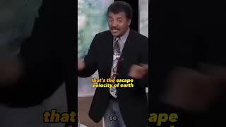 Escape Velocity Explained Neil deGrasse Tyson #force #speed #shorts