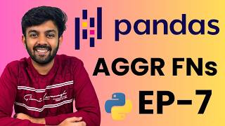 Aggregate Functions in Pandas | Ep-7 Pandas | Python for AI DS | code io - Tamil
