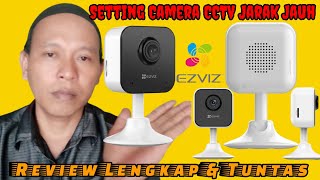 💯 Camera CCTV Ezviz H1C Wifi Mini Wireless Cara Setting Jarak Jauh Aplikasi Ezviz