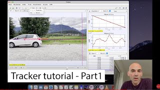 Tracker tutorial part 1 - Car moving at constant speed