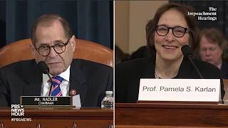 WATCH: Jerry Nadler’s full questioning of legal experts | Trump's first impeachment