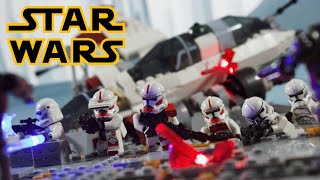Siege on Coruscant | Lego Clone Wars Stop-motion
