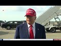 trump live us president trump s motorcade drives lap of daytona 500 race track florida palm beach