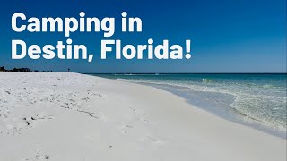 HENDERSON BEACH STATE PARK | Camping in Destin Florida | Florida Beaches | Emerald Coast | RV Travel