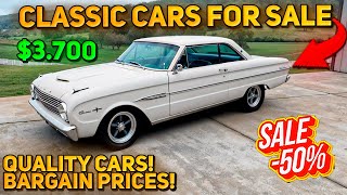 20 Perfect Classic Cars Under $15,000 Available on Craigslist Marketplace! Big Sale!!