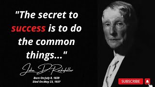 20 Inspiring John D. Rockefeller Quotes That Can Change Your Life - Motivational Quotes,