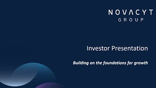 NOVACYT S.A. - Strategy Update