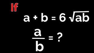 How to Solve Nice Algebra Problem? | Algebra problem | (Math Olympiad Preparation)
