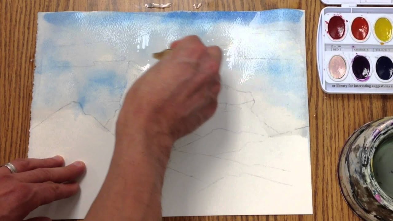Watercolor Day 1 Youtube