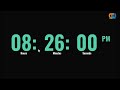 How To Create Digital Clock || Using HTML, CSS, JavaScript (Simple Project) 1