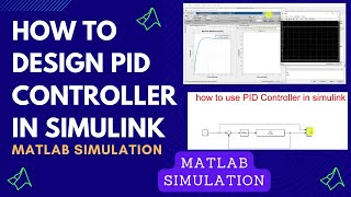 PID Controller Design in MATLAB/Simulink | P, PI & PID Control of a Second-Order Plant