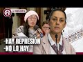 Reyna Haydee vuelve a la carga en la mañanera de Sheinbaum