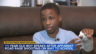 ABC7 EXCLUSIVE: Boy shot by road rage driver after NW Side crash speaks out: 'Broke two of my bones'