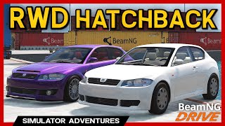 NEW RWD HATCHBACK! - ETK C-Series - BeamNG Mods