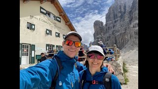 Via Ferrata around Corvara (pt 2) - Brigata and Vallon