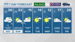 NEWS CENTER Maine Weather Video Forecast