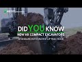 hyundai hx excavators are the new standard did you know