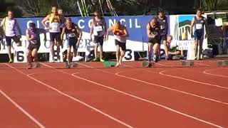 100m Final Men's 50 54 National Masters Championships