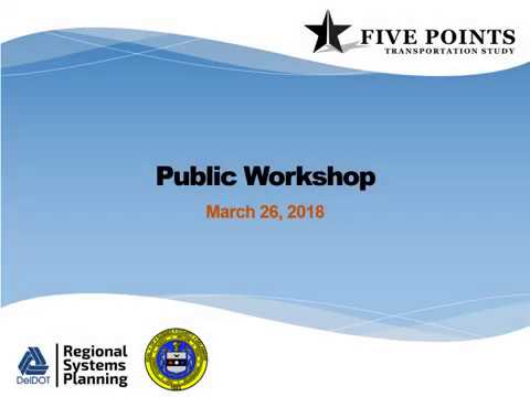 2018 03 26 Five Points public workshop 2018 03 26 Five Points public workshop