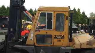 Leavitt Machinery, TCM  FD80Z8 2001 Pneumatic Forklift