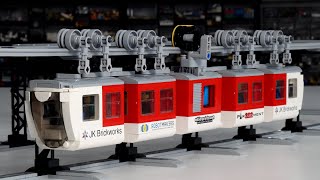 Building a Suspended LEGO Train