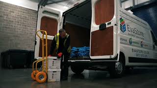 EvaStore, Unloading Van