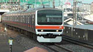 ＪＲ東日本２０９系５００番台武蔵野線普通府中本町行き西浦和駅到着