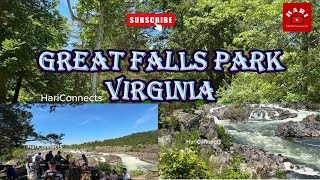 Great Falls Park | Virginia best place to visit | DMV Travel spot | Water Falls | Trekking | Travel