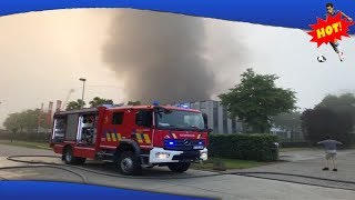 ✅ Buurtbewoners krijgen waarschuwing voor glasdeeltjes in de tuin na grote bedrijfsbrand in Kapellen