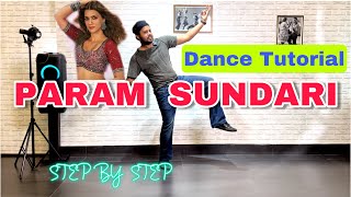 Param Sundari || Dance Tutorial || Step By Step with Music || kriti Sanon || Mimi