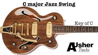 Smooth Swing Jazz in C | Jazz Jam Track | 110bpm