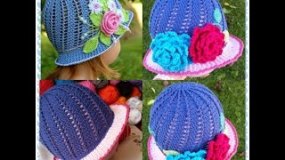 Little Girls Cloche Hat Part 2