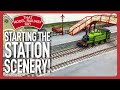 Building A Modular Model Railway: Episode 18 - Starting The Station Scenery!