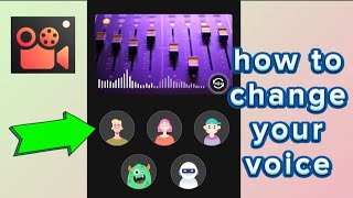 how to change your voice with voice effects - video maker app ( video guru ) - June 2022 update