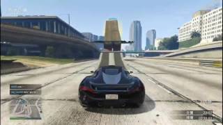 GTA5侠盗猎车汽车竞速 楚河街上漂移还翻跟斗