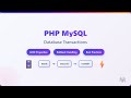 PHP MySQL Transactions: Database Integrity with Rollback
